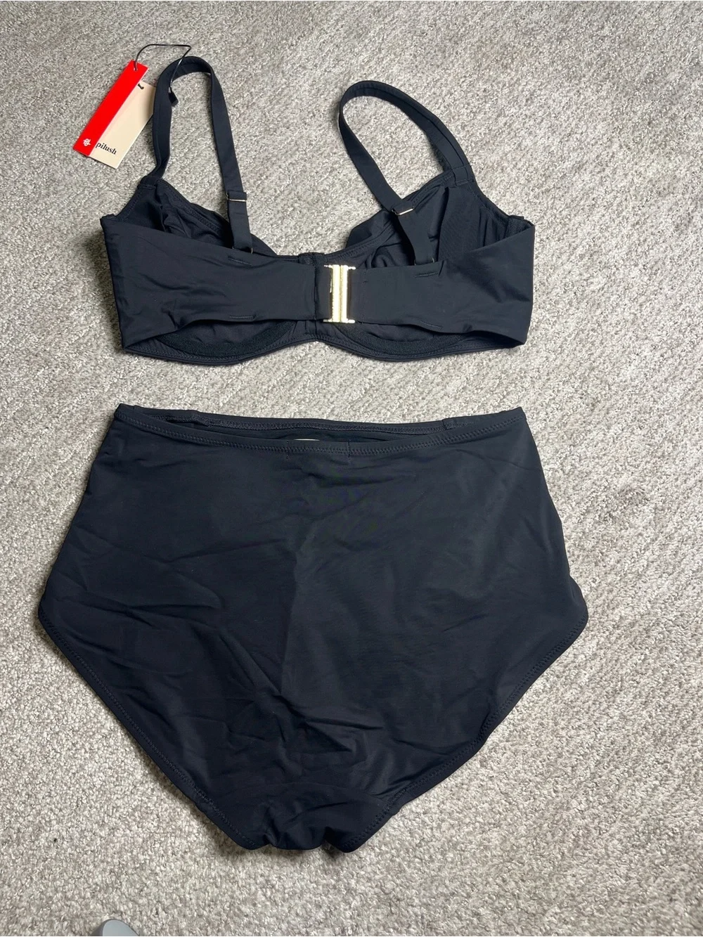 Popilush High Waisted Bikini Sets Tummy Control Ruched M. 2935/bb12-3:v